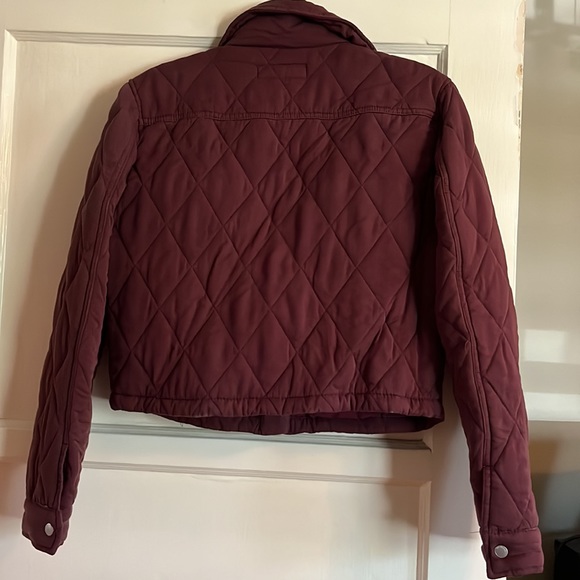 Like New Blank NYC Cropped Quilted Shirt Jacket - Picture 2 of 4